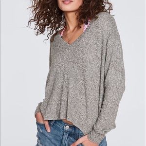 Pink By Victoria Secret Long Sleeve Cozy V-Neck
